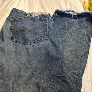 Polo by Ralph Lauren Distressed Dark Blue Relaxed Jeans 38x30